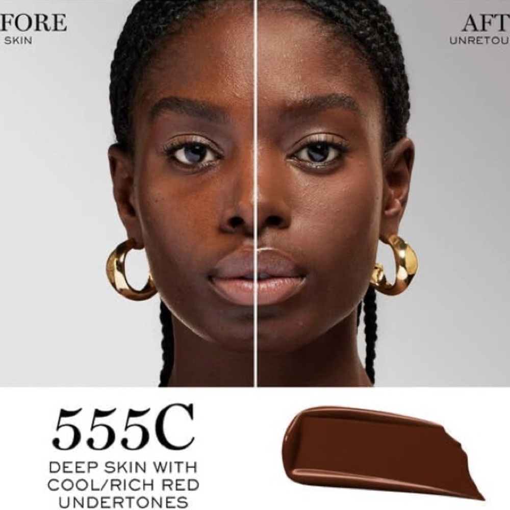 LANCÔME FOUNDATION SUEDE 555C SUEDE TEINT IDOLE ULTRA WEAR NEW IN BOX